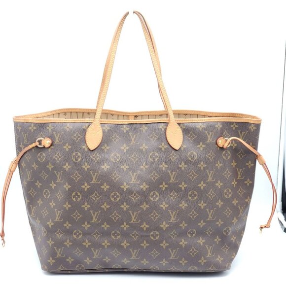 LOUIS VUITTON MONOGRAM NEVERFULL GM TOTE BAG - Picture 2 of 15